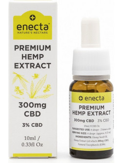 Enecta Premium Hemp Extract 3% CBD 300mg 10ml