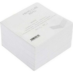 Κύβος σημειώσεων λευκός 9x9cm 500φ. Λευκό