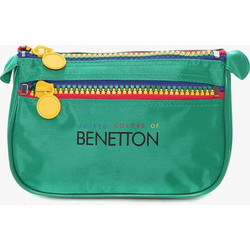 Benetton Κασετίνα με 2 Θήκες Πράσινη 132-333-17203