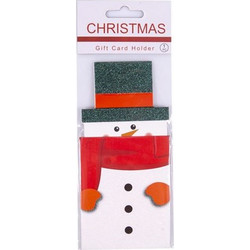 GIFT CARD HOLDER GLITTER 7,5x16cm ASSORTED