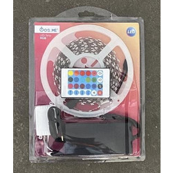 ΦΟS_ME Λεντοταινία 5Μέτρα , 72W IP65 RGB με τροφοδοτικό και κοντρολερ