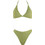 Gsecret Bikini Set Τριγωνάκι με Ενίσχυση Ψηλόμεσο Brazil Πράσινο C9105-12441