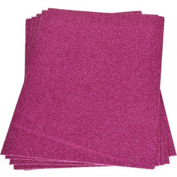 Efco Χαρτί Αφρώδες Glitter Φούξια A4