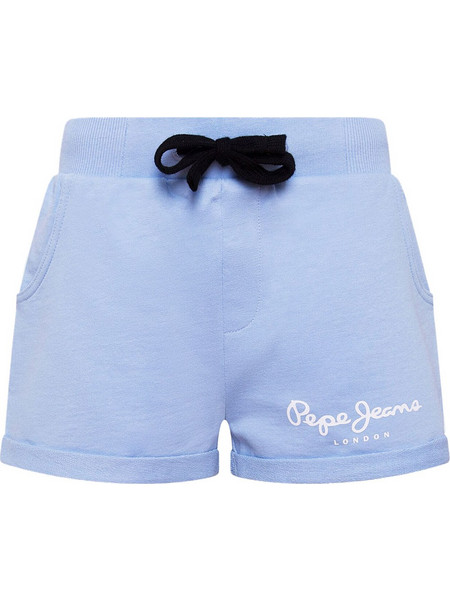 Pepe Jeans Rosemary Αθλητικό Παιδικό Σορτς Υφασμάτινο Γαλάζιο PG800731-524