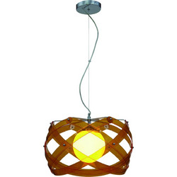 Home Lighting Amarilys Κρεμαστό Φωτιστικό Οροφής Μονόφωτο Ασημί 77-1538