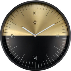 Μεταλλικό ρολόι τοίχου 30 εκ. Nextime 7335