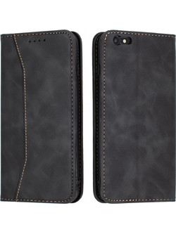Bodycell Θήκη - Πορτοφόλι Apple iPhone 6S Plus / 6 Plus - Black (5206015057359)