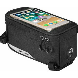 Βάση - Θήκη Στήριξης Ποδηλάτου Wozinsky Bike Front Storage Bag Bicycle Frame Phone Case 6,5 inch max 1L black (WBB6BK)