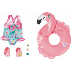 Zapf Creation Σετ Ρούχων Holiday Swim Fun Set για Κούκλα