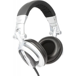 Power Dynamics PH510 Ενσύρματα Ακουστικά DJ Over Ear Ασημί