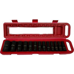 Σετ Εξαγωνικά Καρυδάκια 1/2 10 - 30 mm 12 τμχ Kraft&Dele KD-10521