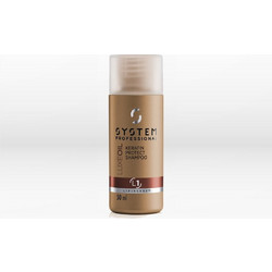 System Professional Fibra LuxeOil Keratin Protect L1 Σαμπουάν Κερατίνης για Όγκο & Επανόρθωση 50ml