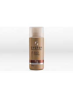 System Professional Fibra LuxeOil Keratin Protect L1 Σαμπουάν Κερατίνης για Όγκο & Επανόρθωση 50ml