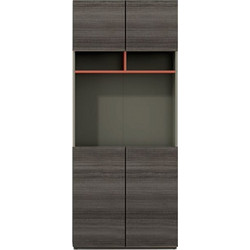 HomeMarkt Lux Series Βιβλιοθήκη 80x40x190cm HM2122
