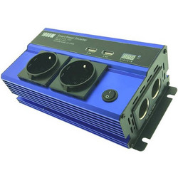 POWER INVERTER ΤΡΟΠΟΠΟΗΜΕΝΟΥ ΗΜΙΤΟΝΙΟΥ 12V TO AC 220V 1000W - QY-7011