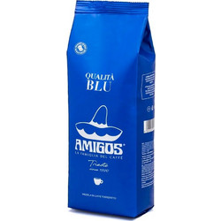 Amigos Qualita Blu Καφές Espresso σε Κόκκους 1kg