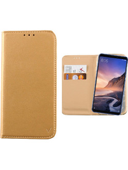 Volte-Tel Pocket Magnet Book Stand Θήκη Xiaomi Mi Max 3 Gold