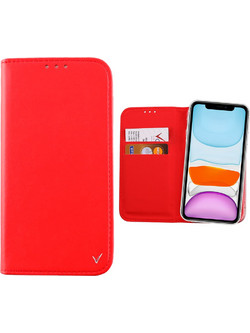 Volte-Tel Pocket Magnet Book Stand Θήκη Red (iPhone 11)