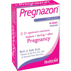 Health Aid Pregnazon 30 Ταμπλέτες