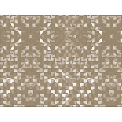 Contento Matteo Σουπλά Βινυλίου 40x30 Visual Illusion - Καφέ/Χρυσό