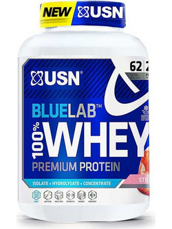 USN BlueLab 100% Whey Premium Banana Πρωτεΐνη Ορού Γάλακτος Γράμμωσης 2kg