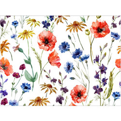 Contento Matteo Σουπλά Βινυλίου 40x30 Natural Floral