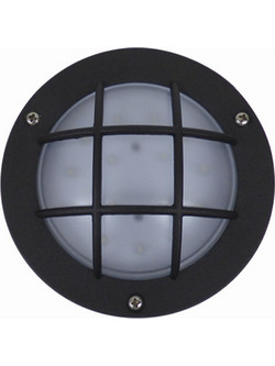 Φωτιστικό Πλαφονιέρα 3017 1XLED 15X0,1W LED Αλουμινίου Μαύρο Φ14cm IP43