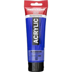 Royal Talens Amsterdam 504 Ultramarine Blue Ακρυλικό Χρώμα Ζωγραφικής 120ml