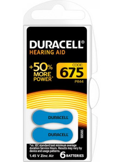Duracell EasyTab 675 6τμχ