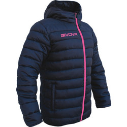 Givova Giubbotto Olanda Ανδρικό Μπουφάν Χειμωνιάτικο Puffer Navy Μπλε G013-0406