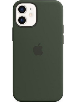 Apple Silicone Case with MagSafe Cyprus Green (iPhone 12 mini)