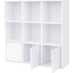 Vasagle Βιβλιοθήκη 97.5x29x97.5cm LBC33WT
