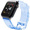 Hurtel Light Λουράκι Σιλικόνης Transparent / Blue (Apple Watch 38 / 40 / 41mm)
