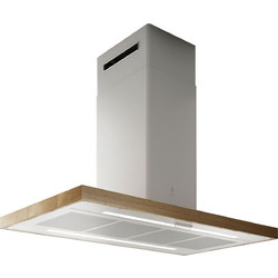 Elica Bio Island WH/A/120 Απορροφητήρας Νησίδα-Οροφής 120cm Λευκός