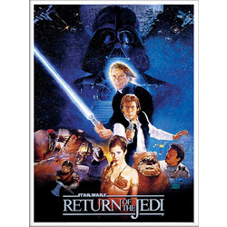 Star Wars Return Of The Jedi (One Sheet) Wooden Framed 30 x 40cm - FP11222P