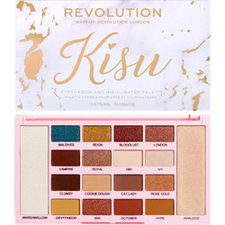 Makeup Revolution X Kisu Eyeshadow & Highlighter Palette 24gr