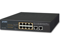 Planet GSD-1008HP Unmanaged L2 Switch με 8 Θύρες Ethernet 1Gbps και 20 SFP Θύρες