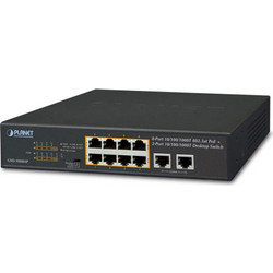 Planet GSD-1008HP Unmanaged L2 Switch με 8 Θύρες Ethernet 1Gbps και 20 SFP Θύρες