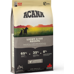Acana Light & Fit Adult Grain Free with Fresh Canadian Chicken & Raw Flounder 2kg