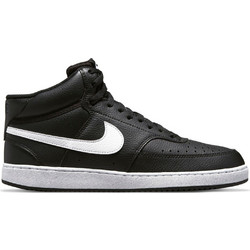 Nike Court Vision Mid Next Nature Ανδρικά Sneakers Μποτάκια Μαύρα DN3577-001