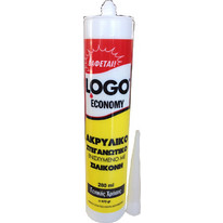 Logo Ακρυλικό Στεγανωτικό Ενισχυμένο με Σιλικόνη Economy 280ml-τεμ.1