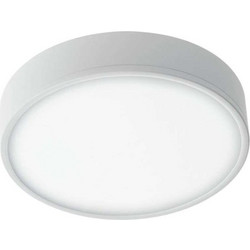 Πάνελ Klio LED-KLIO-R17 22W Led 2000lm 4000K 16,8x5cm White Intec Στρόγγυλο Αλουμίνιο