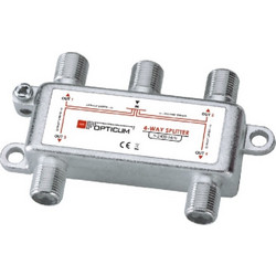 Opticum 4-Way Splitter Διακλαδωτής 4 εξόδων τύπου F