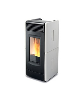 Ravelli Vittoria Σόμπα Pellet Αερόθερμη 12.6kW