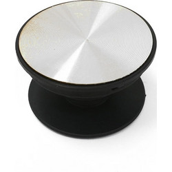 Pop mobile stand and holder Ασημί - Μαύρο