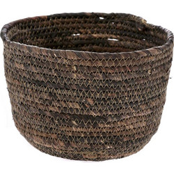 Καλάθι Ψάθινο Βαθύ 20 X 14 cm - Καφέ OEM Καφέ