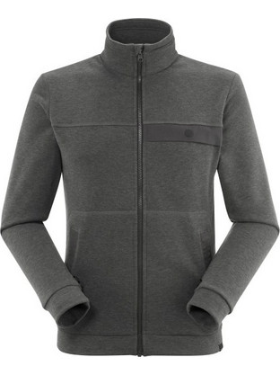 Lafuma Ecoleaf F- Ανδρική Ζακέτα Fleece με Φερμουάρ Μαύρη LFV12083-7085