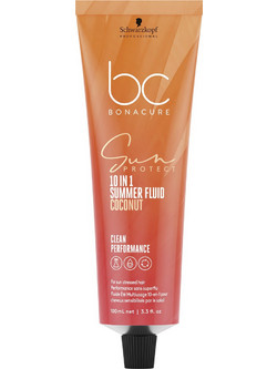 Schwarzkopf Bonacure Sun Protect 10-in-1 Summer Fluid Αντηλιακό Μαλλιών Γαλάκτωμα 100ml