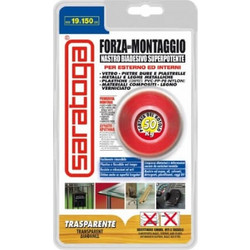 Ταινία Στερέωσης Διπλής Όψης 1.5mx19mm Saratoga
