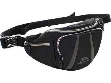 Trespass Dax Τσαντάκι Μέσης Μαύρο UUACBAG10001-BLK